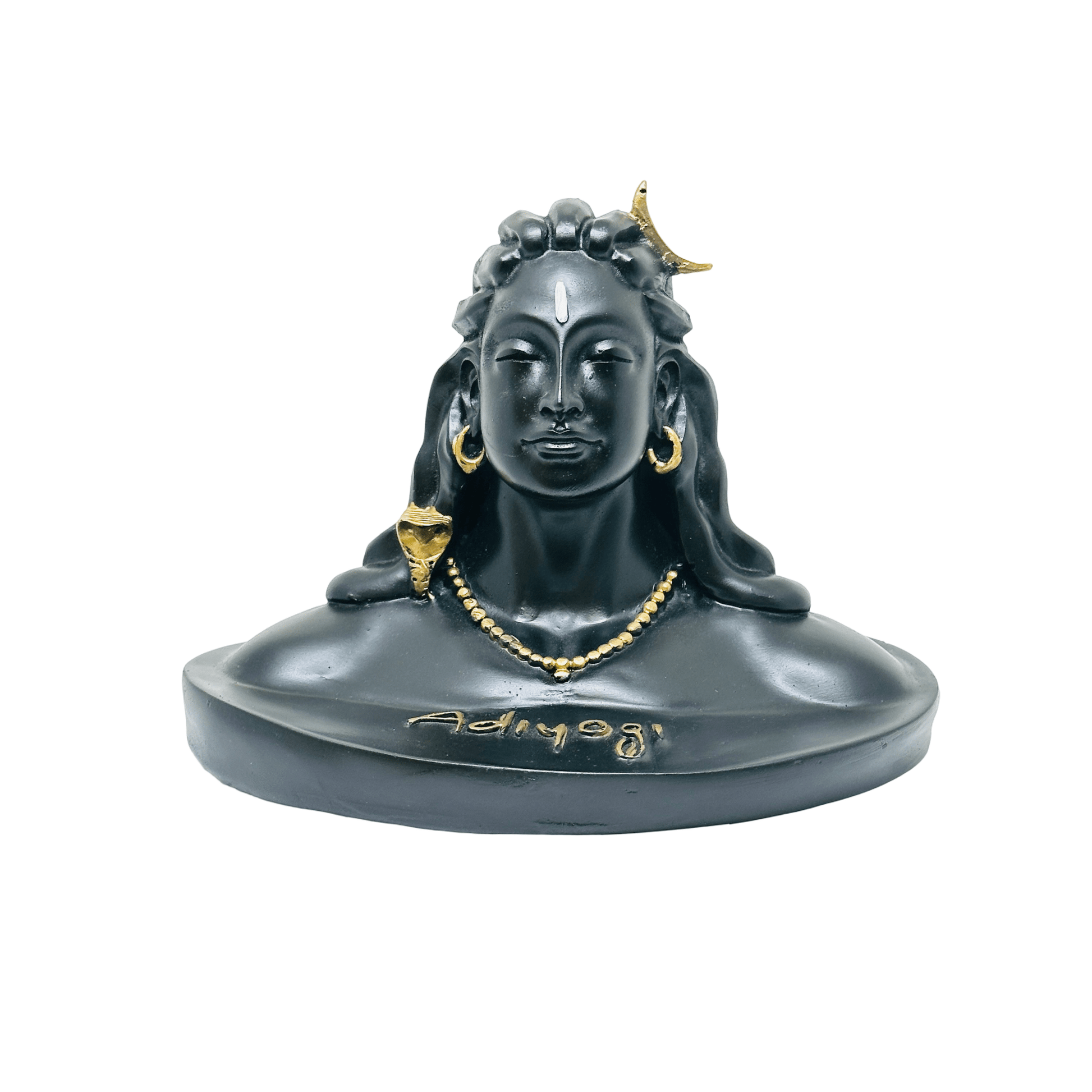 Adiyogi Shiva Idol (6 Inches) - Home & Office Decor, Car Dashboard - Riserra