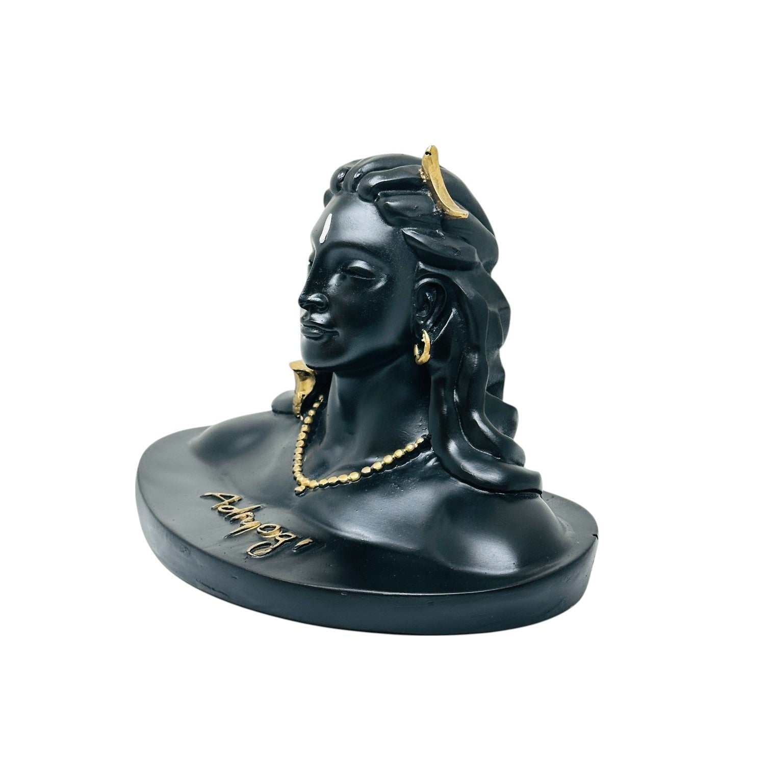 Adiyogi Shiva Idol (6 Inches) - Home & Office Decor, Car Dashboard - Riserra