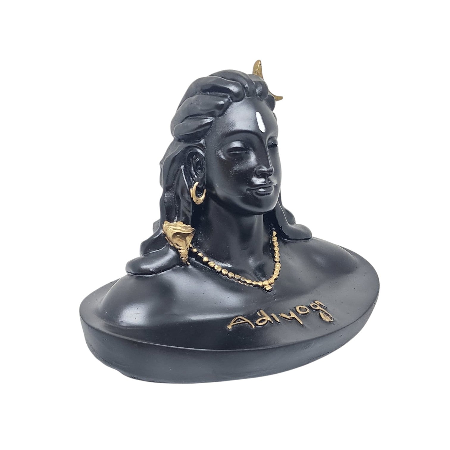 Adiyogi Shiva Idol (6 Inches) - Home & Office Decor, Car Dashboard - Riserra